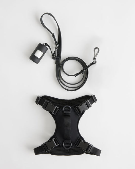 Soft Black Harness